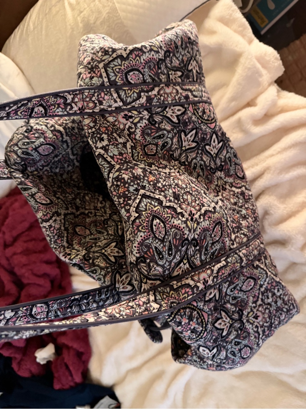Vera Bradley Quilted Weekender bag